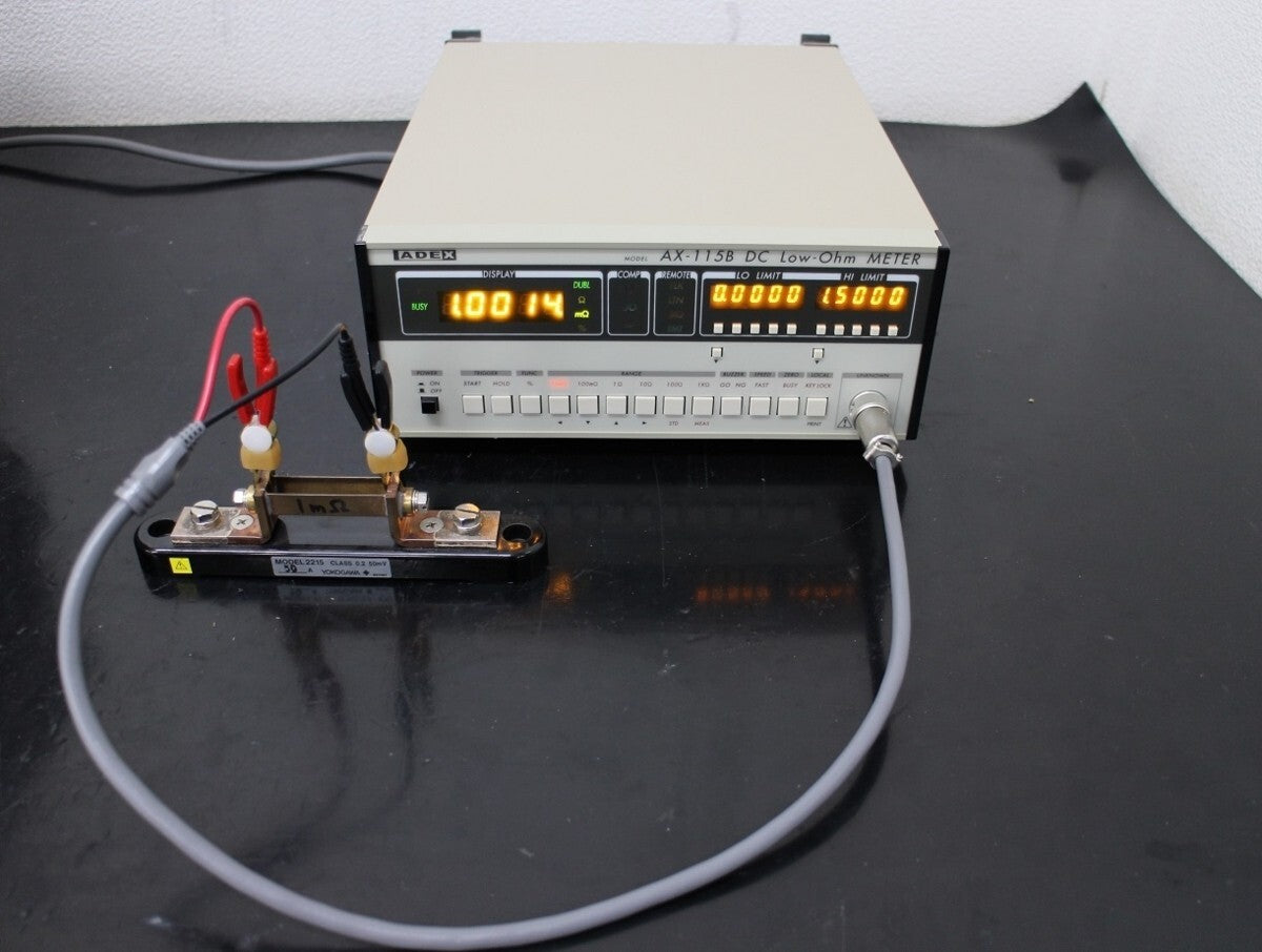ADEX AX-115B DC Low Ohm Digital Meter [p1169568595]