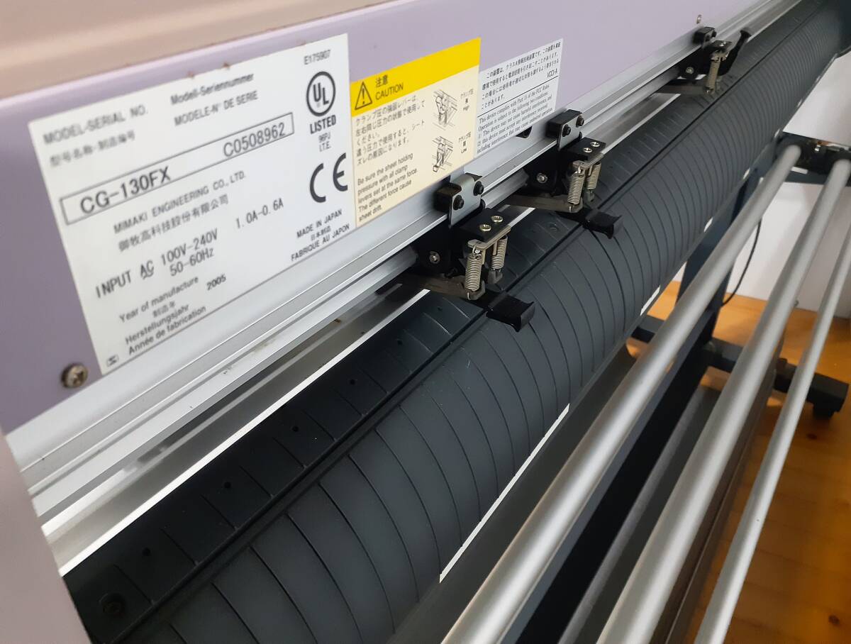 Mimaki Engineering CG-130FX Cutting Plotter Signboard Sticker Production with 2 Spare Blades [u1214844407]