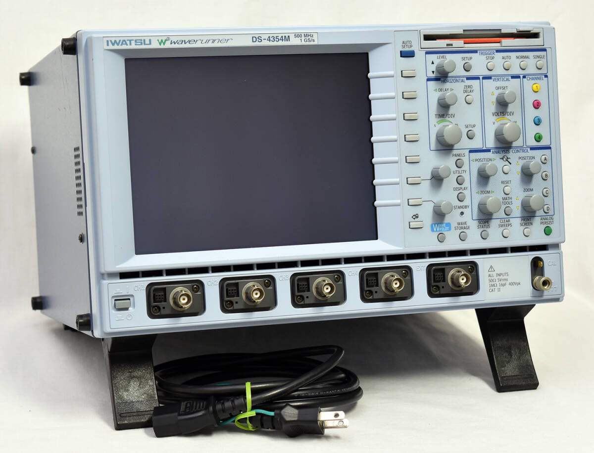 IWATSU-LeCroy DS-4354M Digital Oscilloscope 500MHz 4CH with 3 LeCroy Probes PP006 (as-is) [w1244302075]