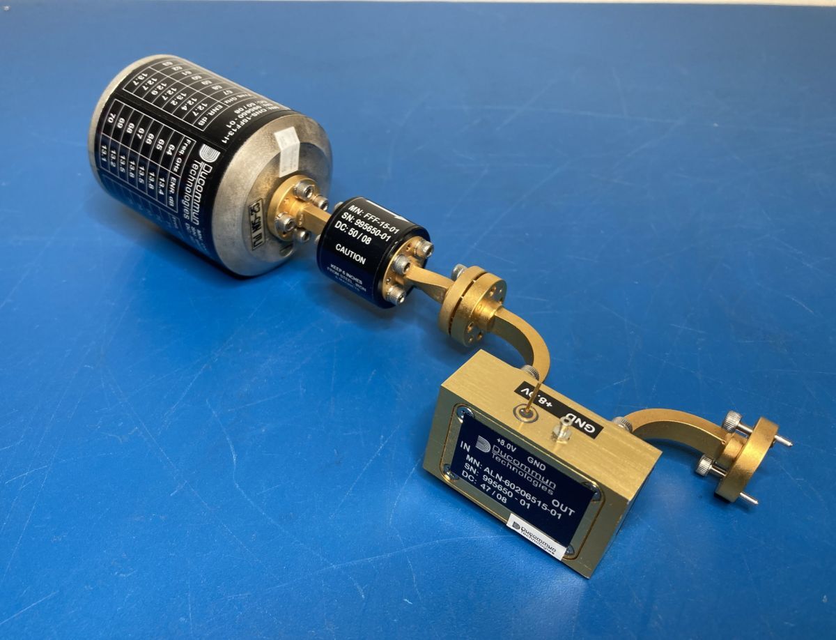 Ducommun ONS-15FF13-11 RF Filter and Amplifier Chain with Noise Source [b1231242752]