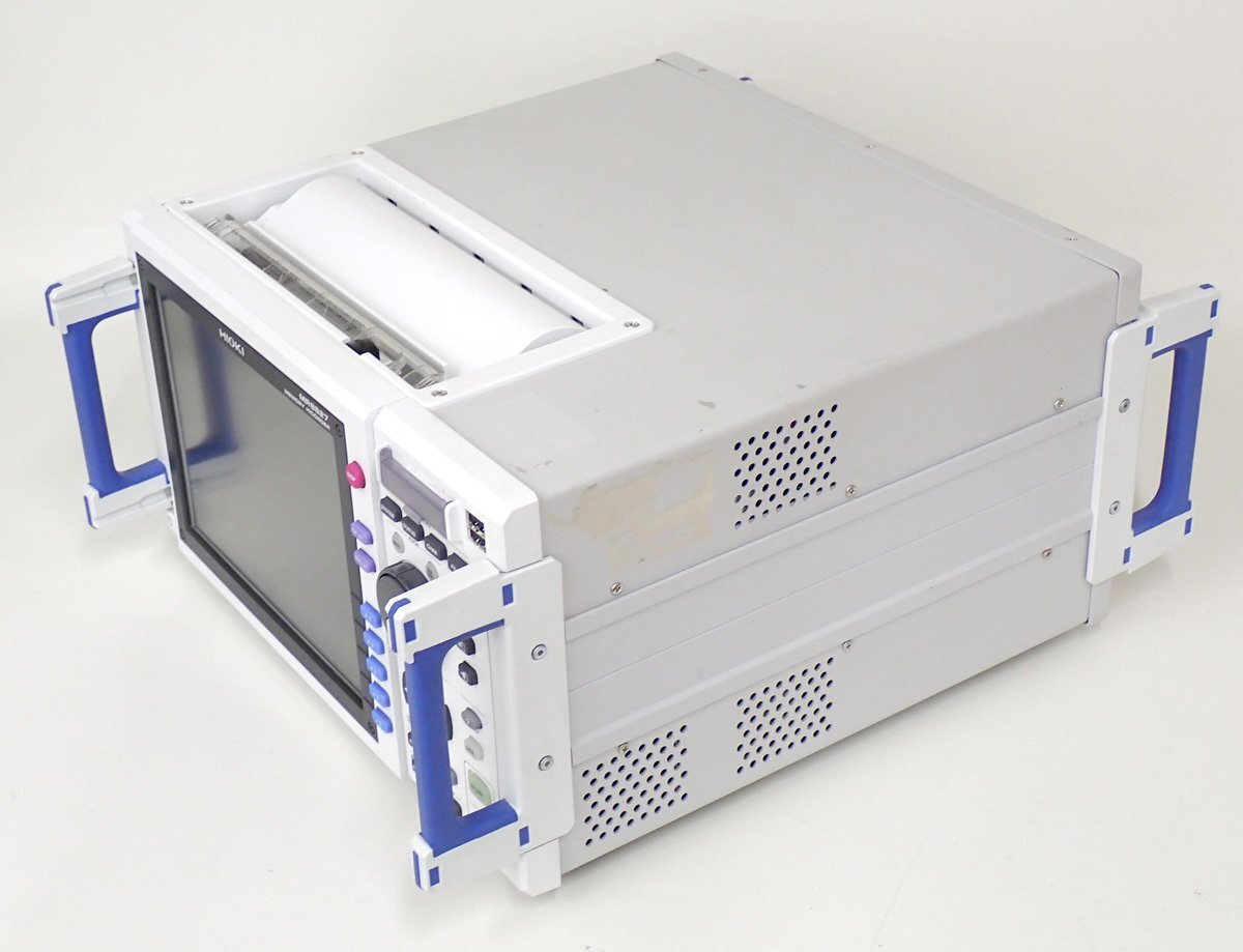 HIOKI MR8827 Memory HiCorder with 8966×16 Analog Unit, U8330 SSD Unit, U8350 Printer Unit [c1212814312]