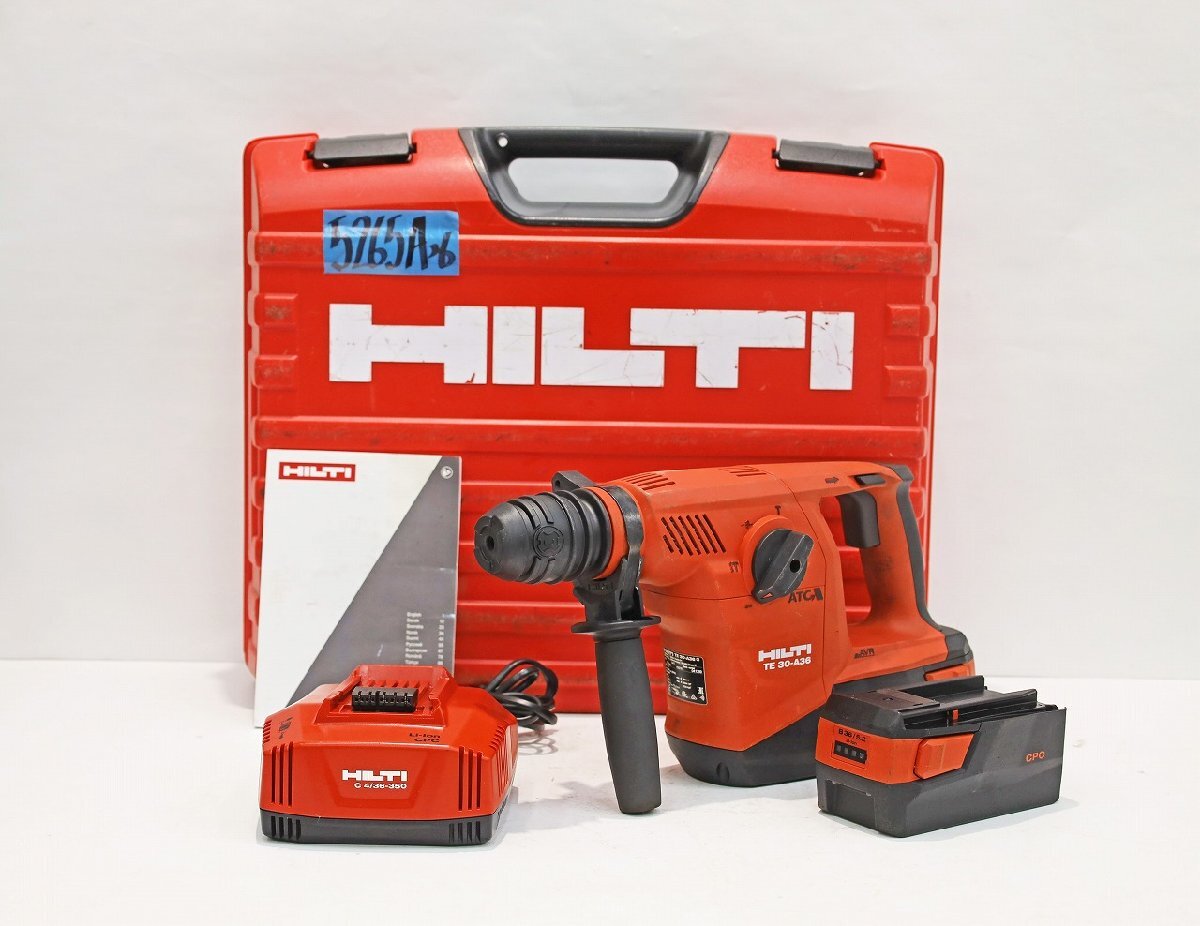 HILTI TE30-A36 Hammer Drill Rechargeable Cordless Power Tool [o1217444047]