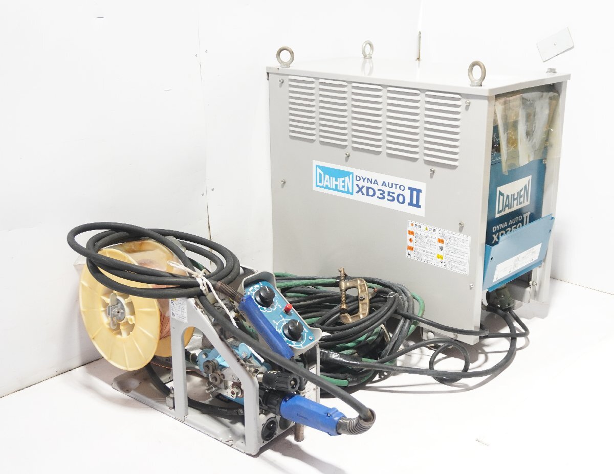 Daihen DYNA AUTO XD350Ⅱ CO2/MAG Welding Power Supply CPXD-350(S-2) with Wire Feeder CM-2302 3-Phase 200V [w1242040182]