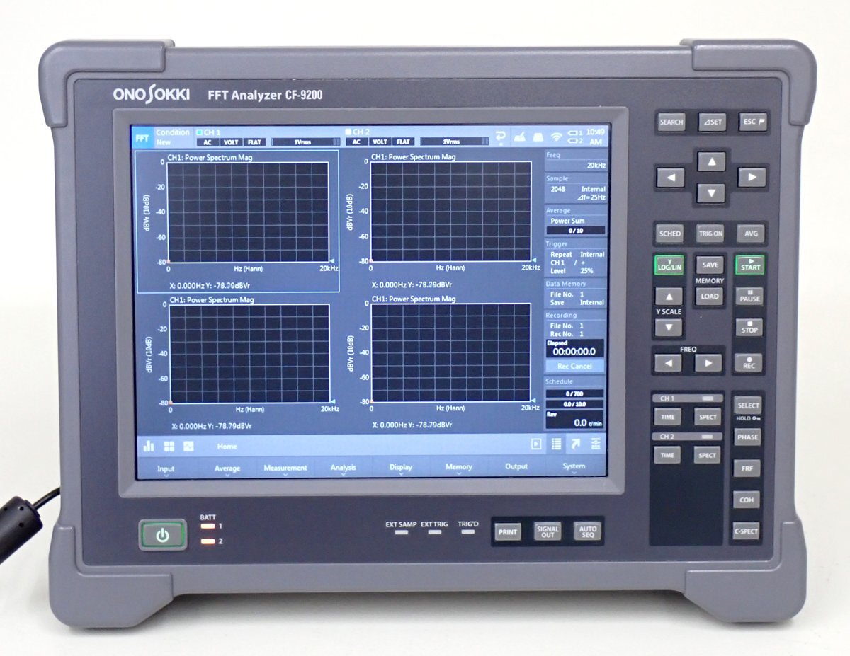 Ono Sokki CF-9200 FFT Analyzer with CF-0942 CF-0947 CF-0971 [r1246165875]