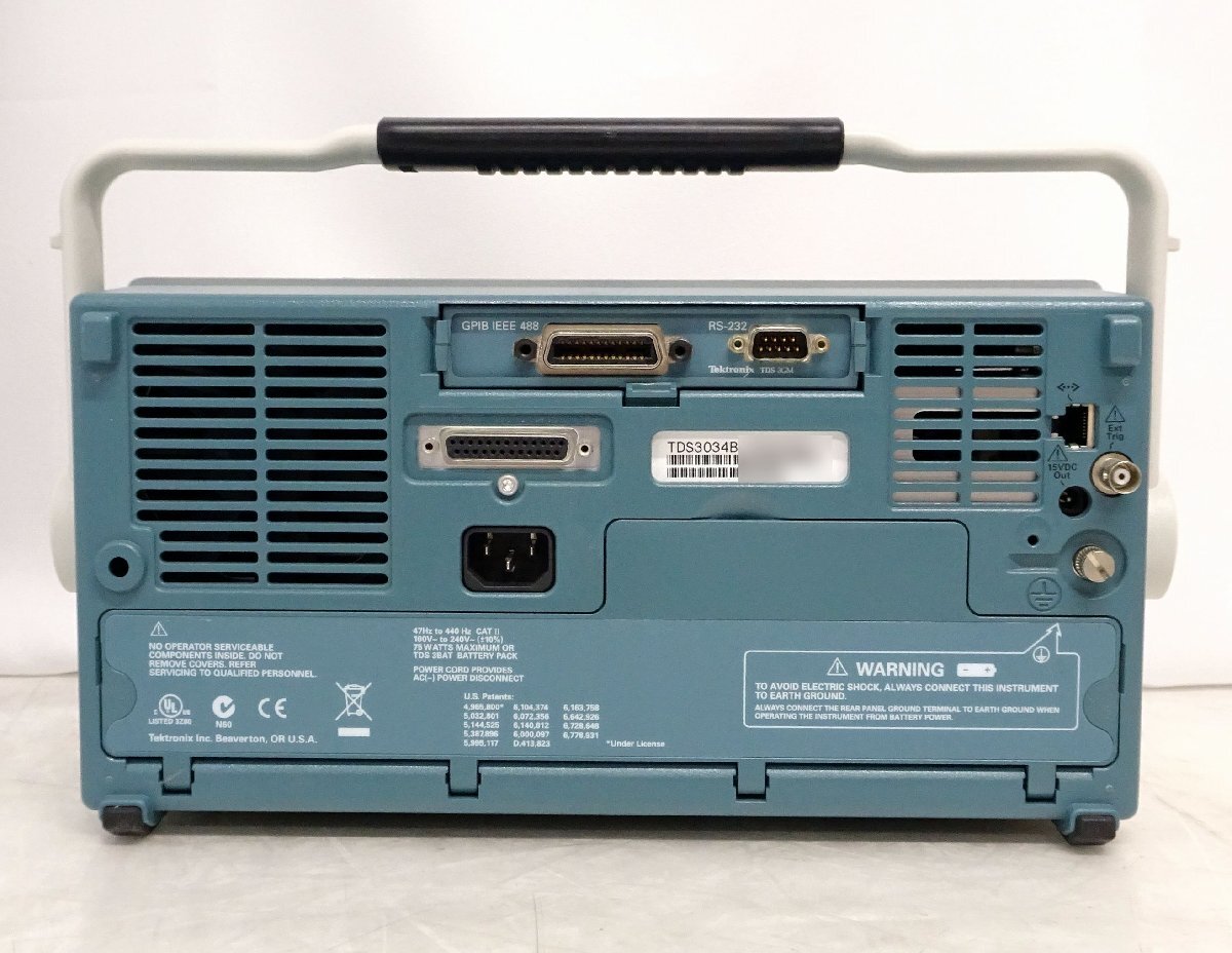 Tektronix TDS3034B 300MHz 2.5GS/s 4ch Digital Oscilloscope [s1238787872]