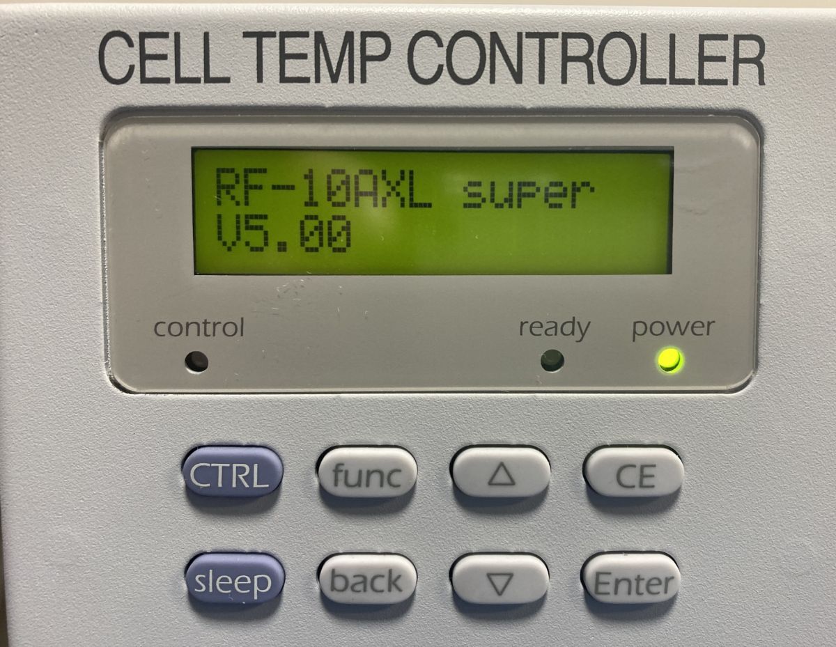 Shimadzu RF-10AXL Liquid Chromatograph HPLC Fluorescence Detector [h1208209166]