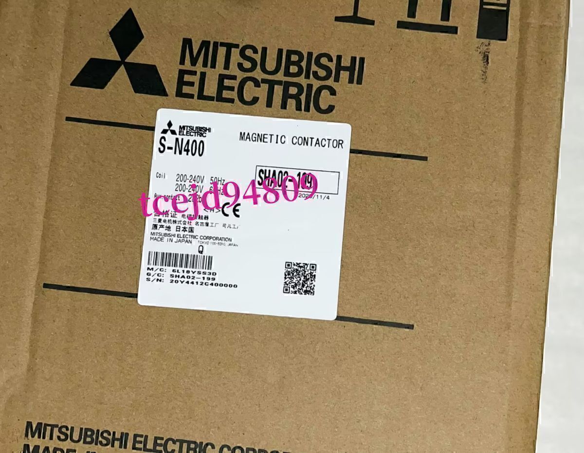 Mitsubishi Electric S-N400 Electromagnetic Contactor AC220V [u1241987214]