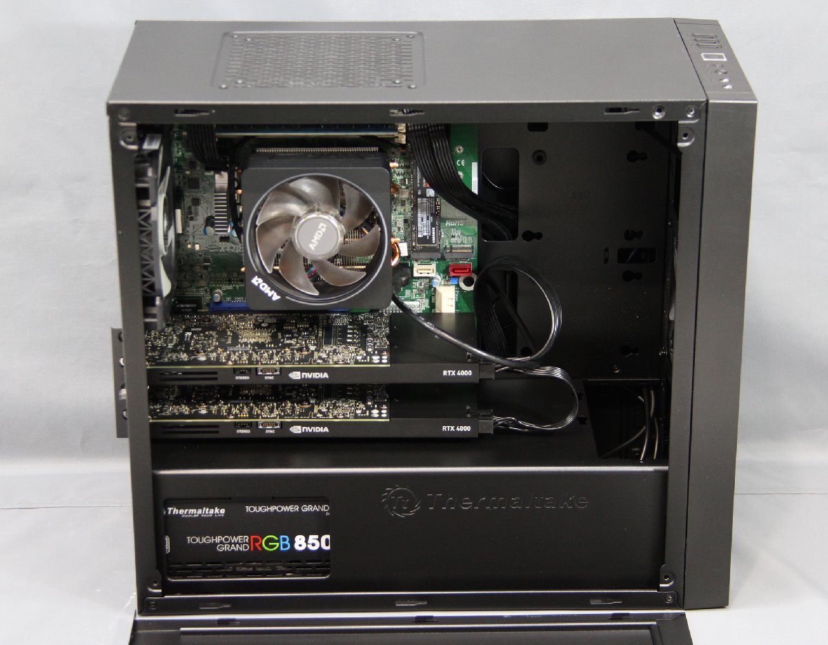 NVIDIA Quadro RTX4000 AMD Ryzen7 3800X Custom PC 32GB RAM 1TB SSD 850W Power Supply (for parts or not working) [w1243601852]