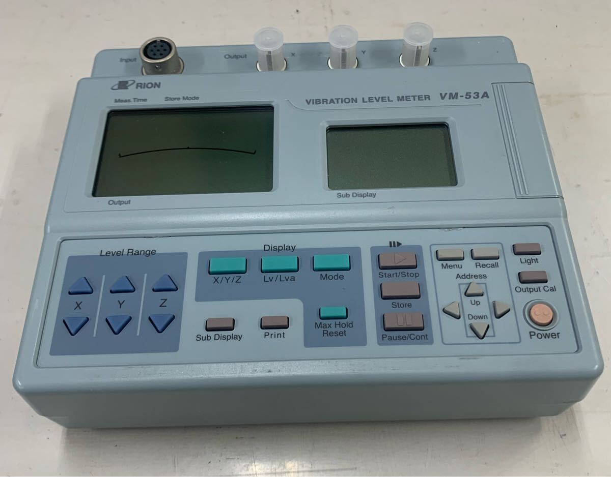 Rion VM-53A Vibration Level Meter [l1241464312]