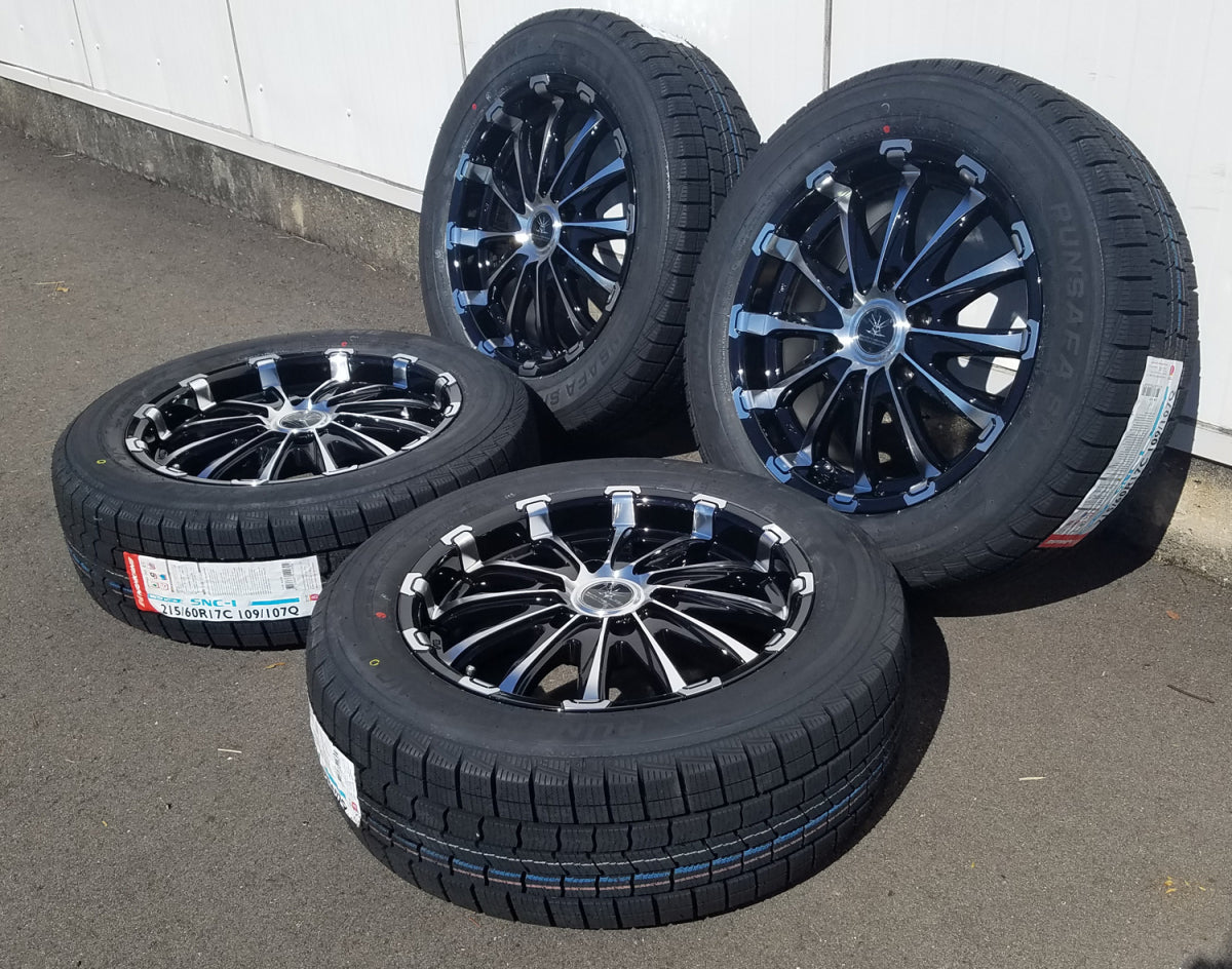 Reliable vehicle inspection compatible product Studless 200 series Hiace BD12 Nankan SNC-1 215/60R17 109/107Q LT 17 inch [g1205502082]