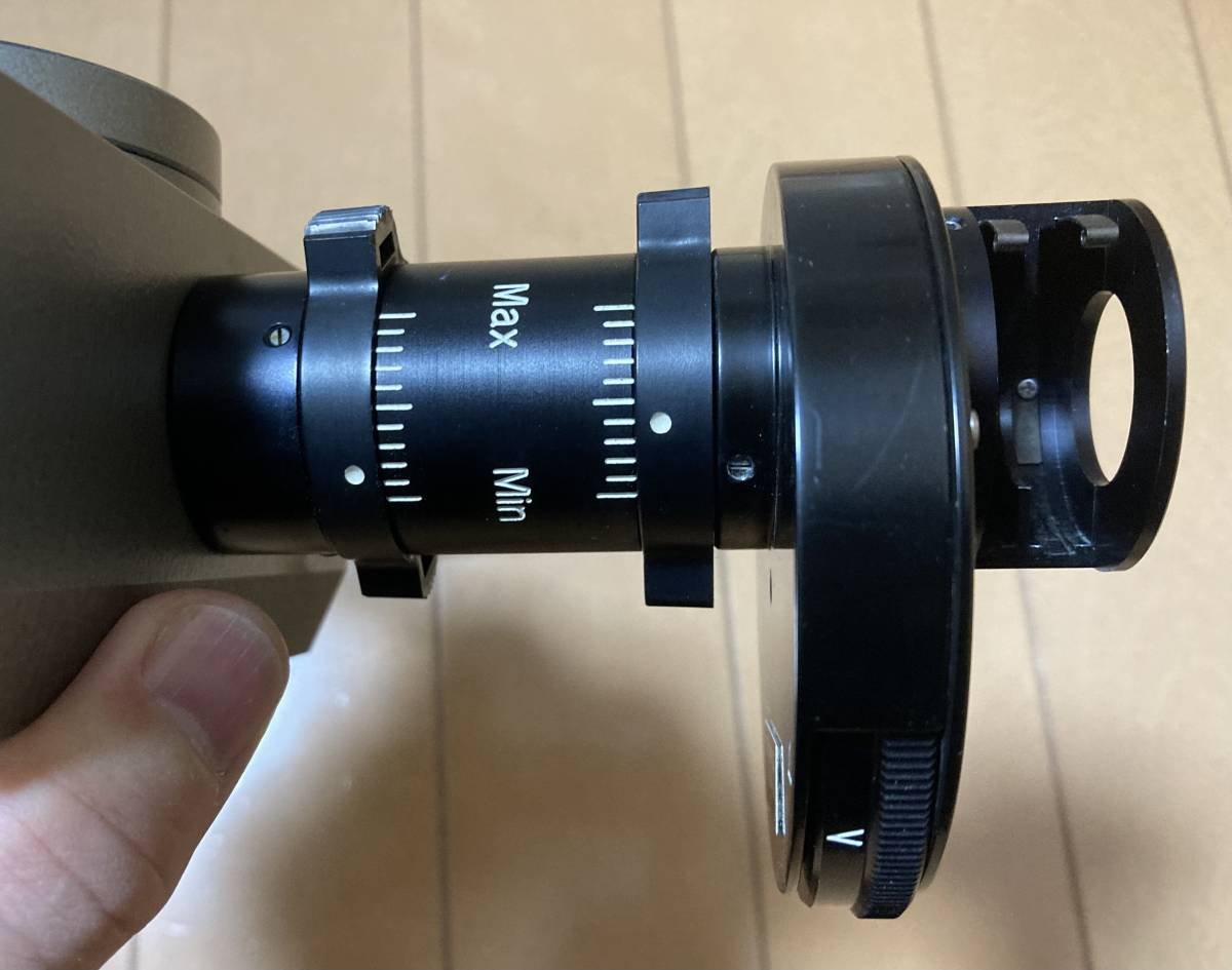 Olympus Vanox AH Microscope Fluorescence Unit with Mirror Lens [j1029018014]