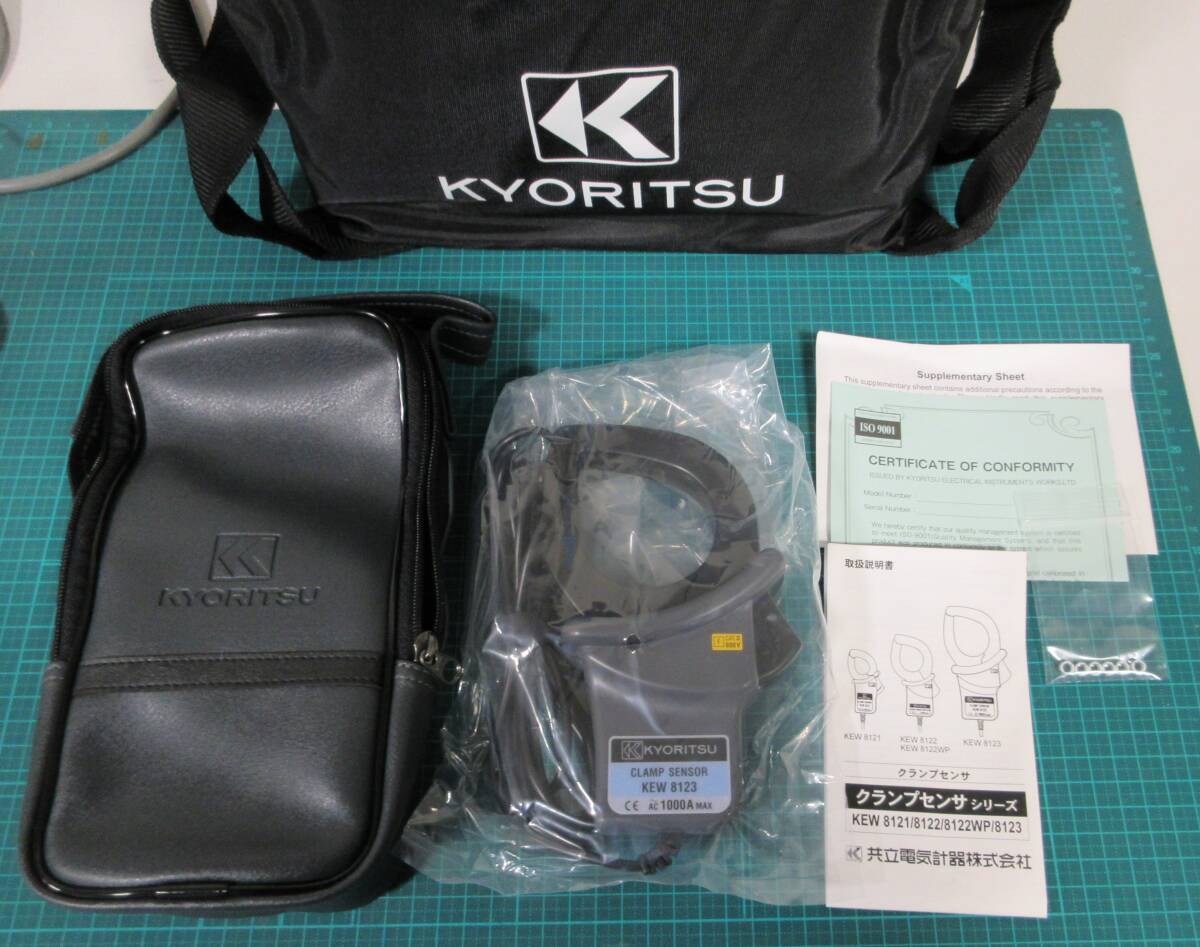 KYORITSU KEN5020 Current Voltage Logger KEN8146 KEN8147 KEN8148 Clamp Sensor KEN8122 KEN8123 [n1215230408]