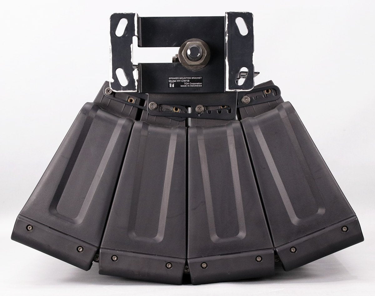 TOA HX-5B Compact Array Speaker 2 Units with Ceiling Mount Brackets [t1250036473]
