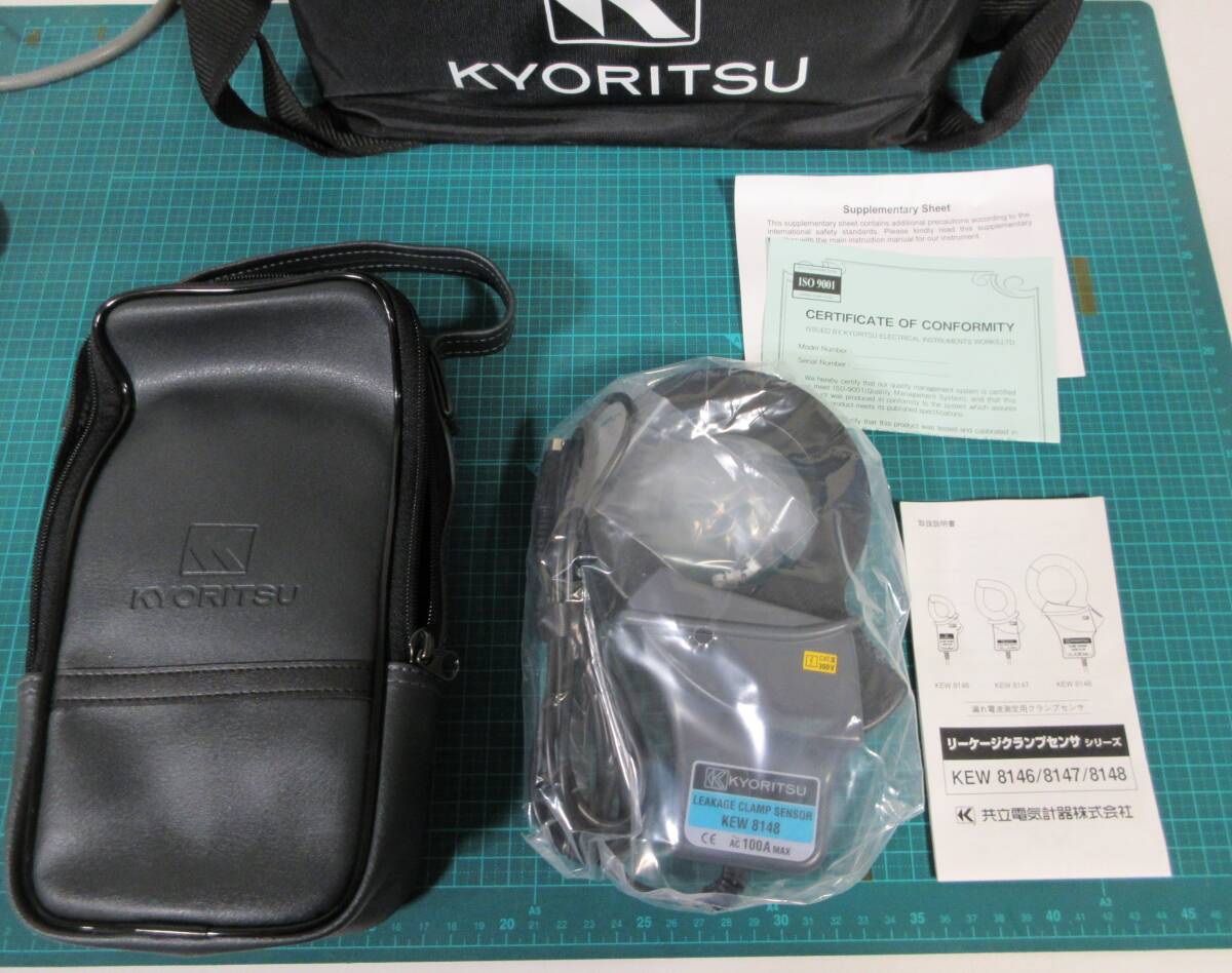 KYORITSU KEN5020 Current Voltage Logger KEN8146 KEN8147 KEN8148 Clamp Sensor KEN8122 KEN8123 [n1215230408]