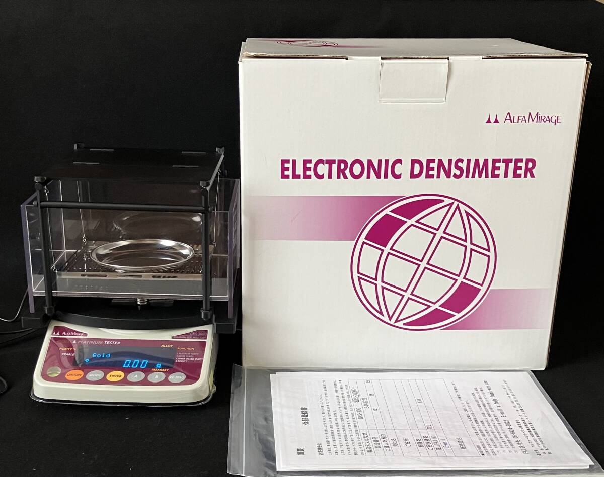 Alpha Mirage GKS-3000 Hydrometer Precious Metal Tester [c1216612634]