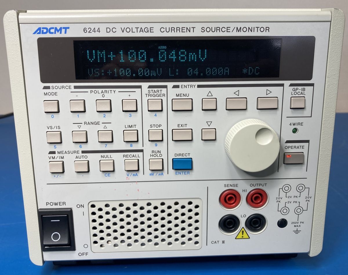 ADCMT RL-533 DC Voltage Current Source Monitor [d1211624707]