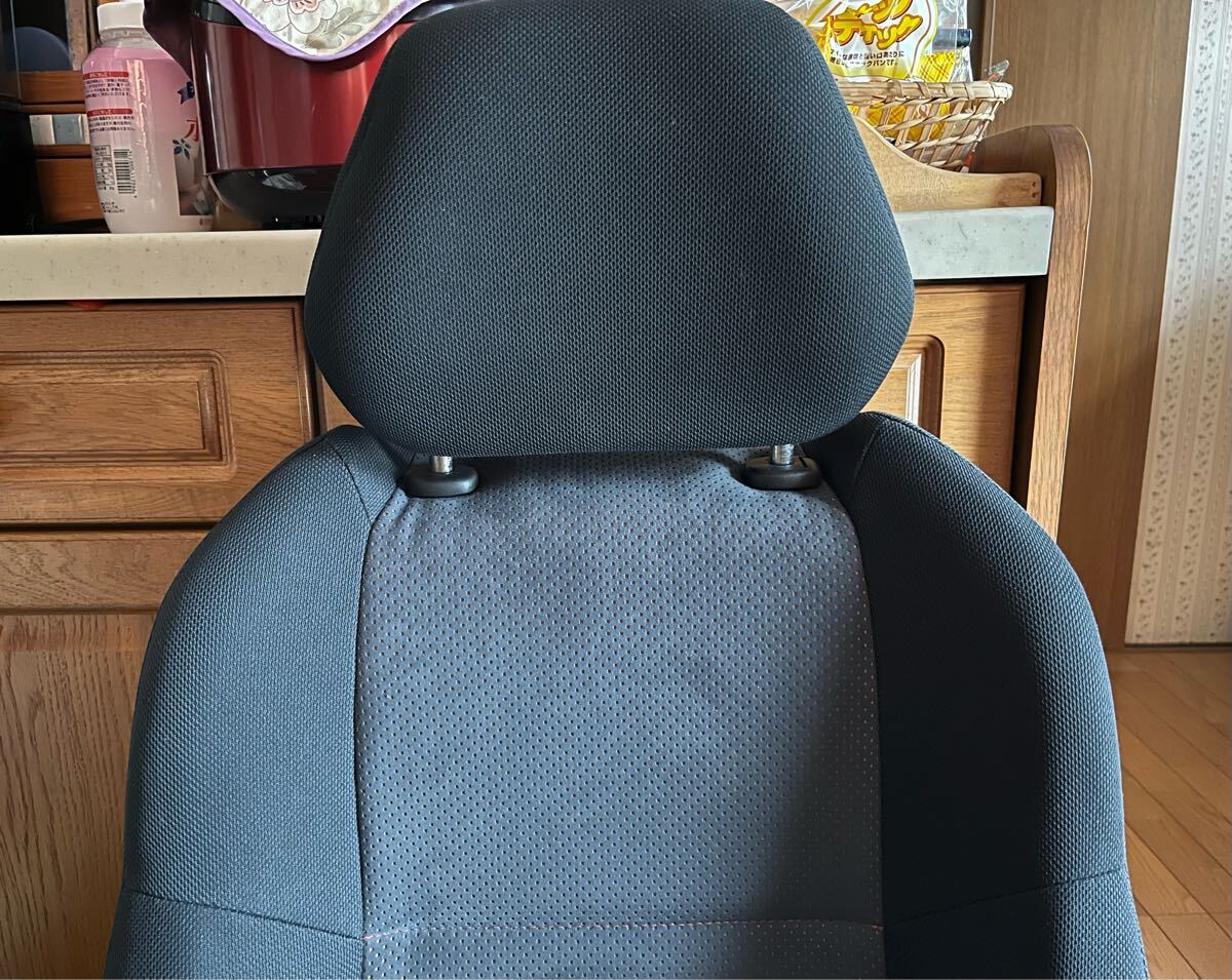 Rare S15 Silvia AUTECK Genuine Seat Red Stitch Moquette Driver's Seat [s1180815894]