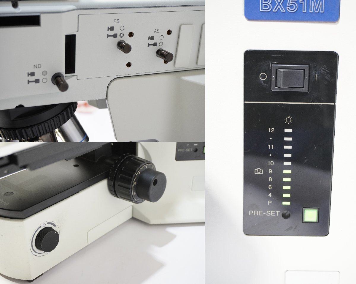 Olympus BX51RF Microscope with MPlanApo 2.5x 50x Objective Lenses [u1213585906]