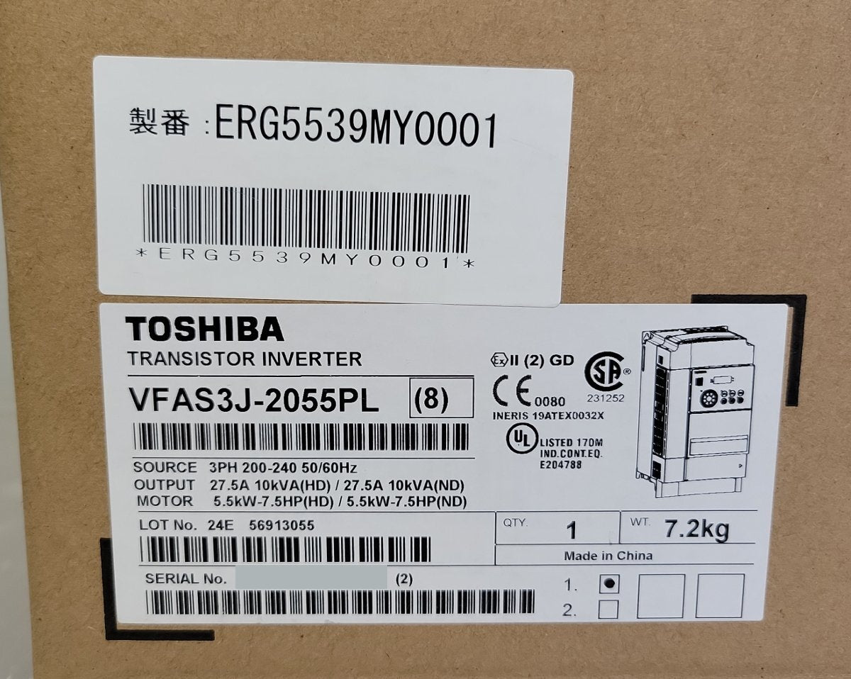 Toshiba VFAS3J-2055PL Inverter [p1216422037]