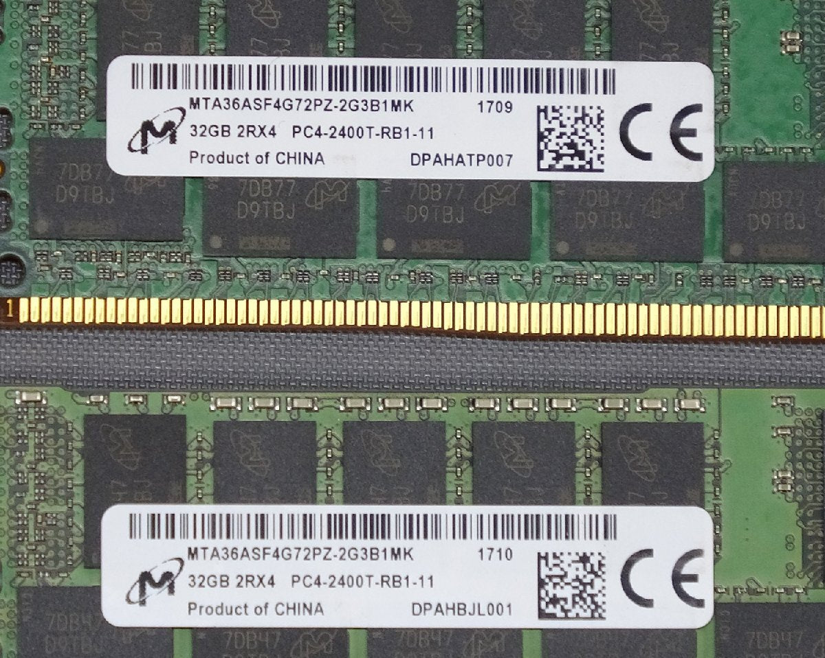 Micron MTA36ASF4G72PZ-2G3B1 Memory 256GB (32GB x 8) PC4-2400T-RB1-11 [u1245053970]
