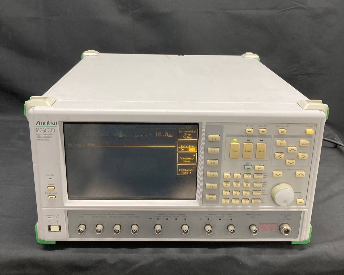 Anritsu MG3670B Digital Modulation Signal Generator 300kHz~2.25GHz [o1128491138]