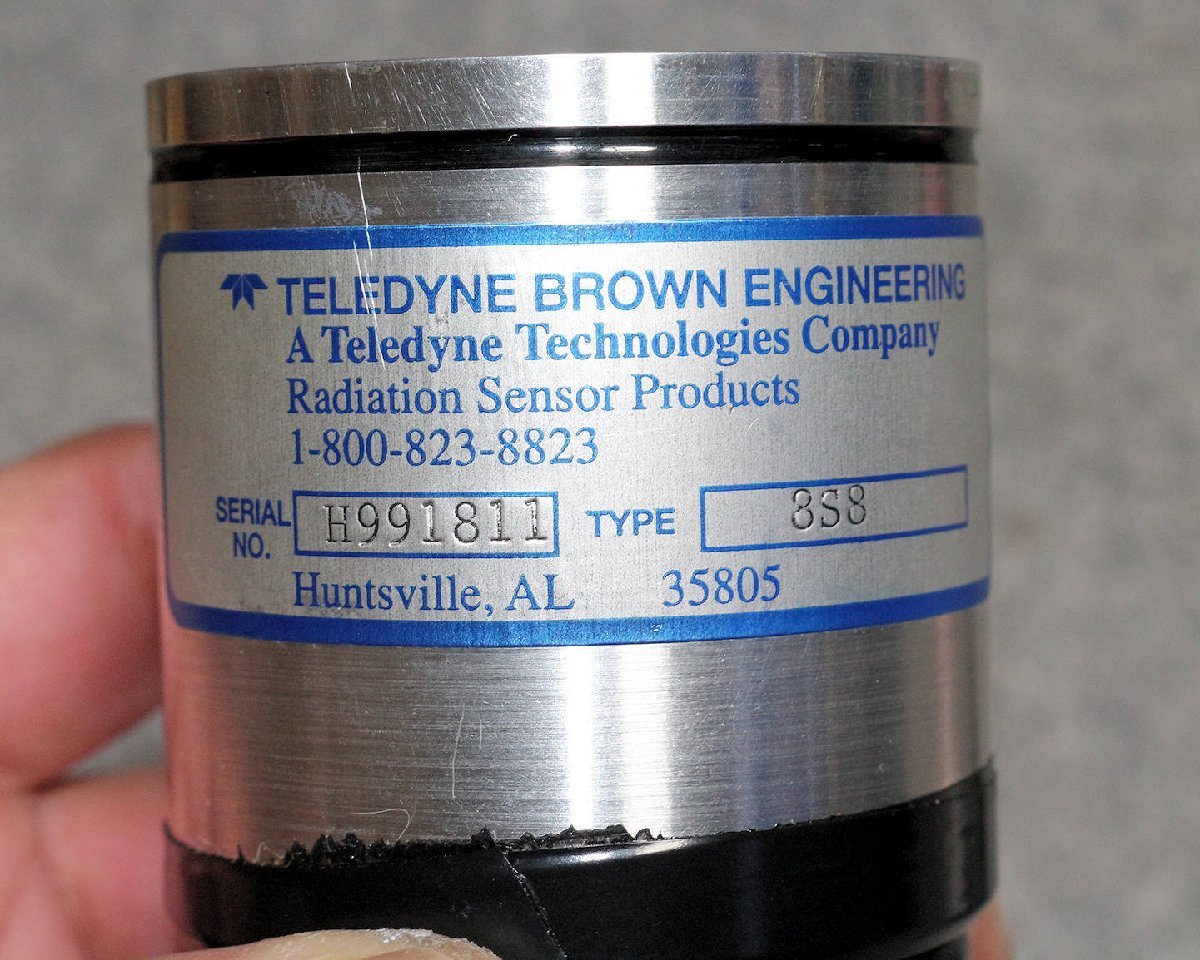 TELEDYNE 2 X 2 NaI(Tl) Gamma Scintillator Detection Probe with C Connector Cable [b1090236976]