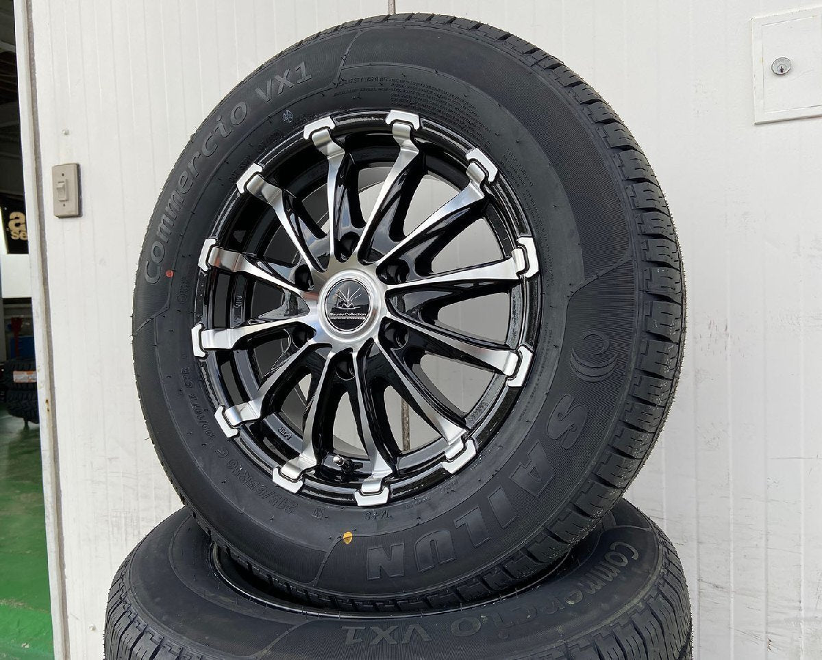 Bounty Collection BD12 16 Inch Tire Wheel Set SAILUN VX1 215/65R16 for 200 Series Hiace Regius Ace [e1186475430]
