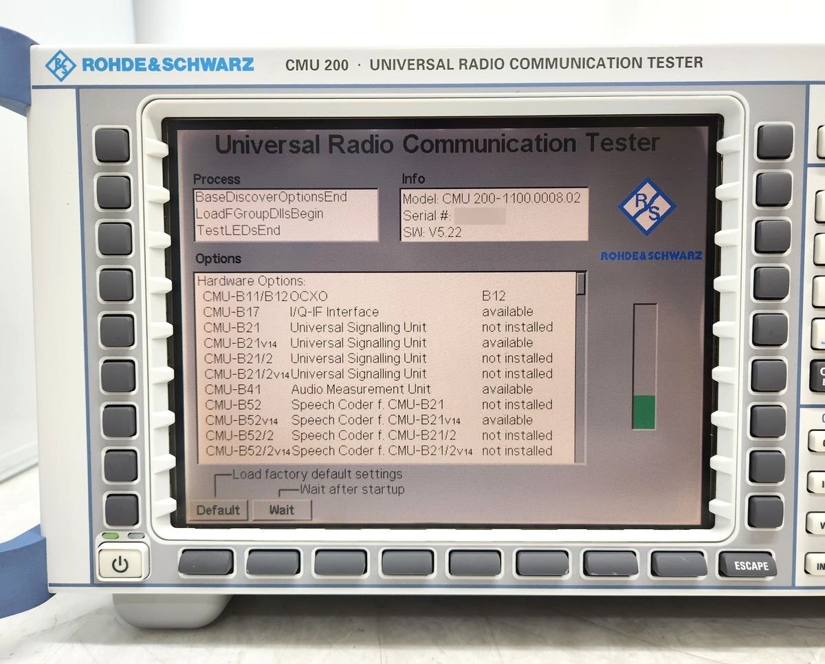 ROHDE&SCHWARZ CMU200 Universal Radio Communication Tester [s1206314541]