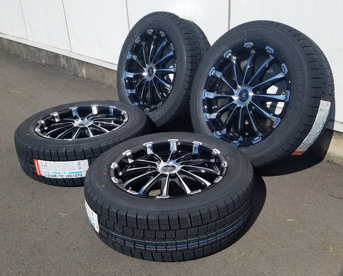 Reliable vehicle inspection compatible product Studless 200 series Hiace BD12 Nankan SNC-1 215/60R17 109/107Q LT 17 inch [g1205502082]