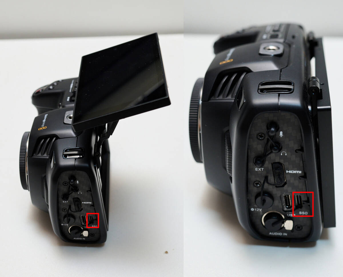 Blackmagic Pocket Cinema Camera 4K TILTA Flip Screen Modification with Mount Adapter [t1249322859]