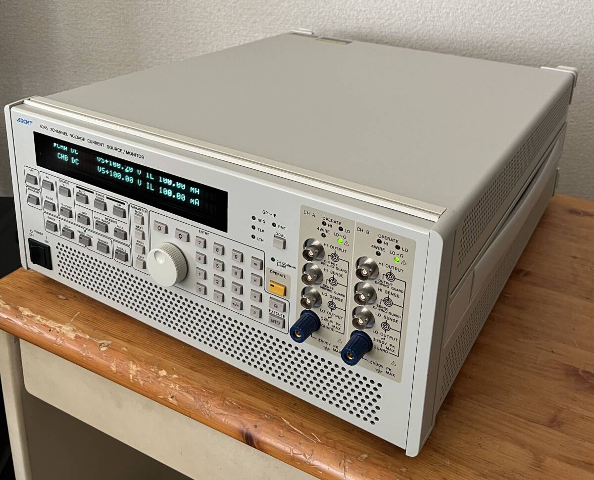 ADCMT 6245 DC Voltage Current Source Monitor [d1226069529]