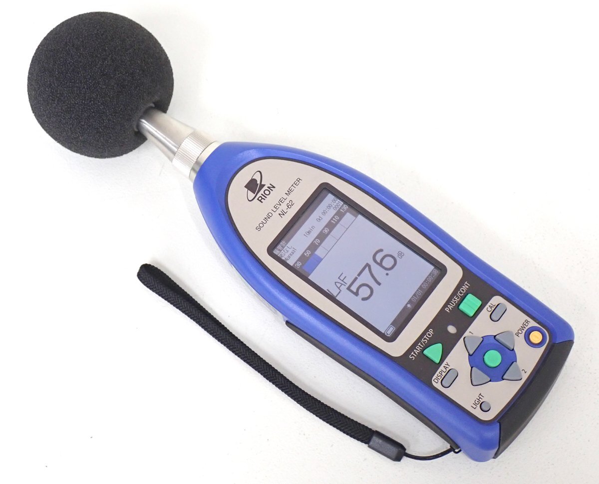 Rion NL-62 Sound Level Meter with Calibration Certificate [1247063526]