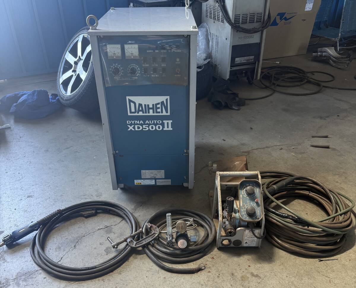 Daihen CPXD-500 Dyna Auto XD500 II CO2/MAG Semi-Automatic Welder 200V [x1238910459]