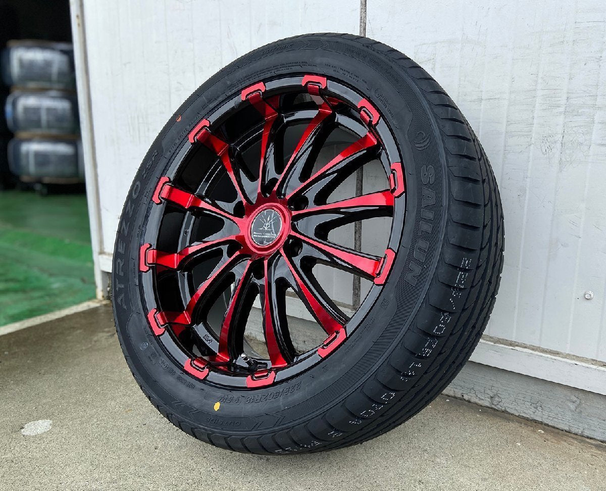 Hiace Regius Ace 200 series tire wheel 18 inch BD12 special tire 225/50R18 new set of 4 for 1 car [r1186557094]