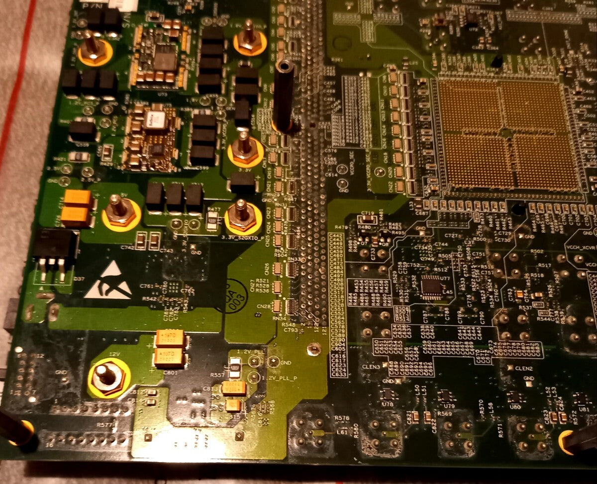 Altera Stratix II GX FPGA Board with USB Blaster (for parts or not working) [t1188163533]