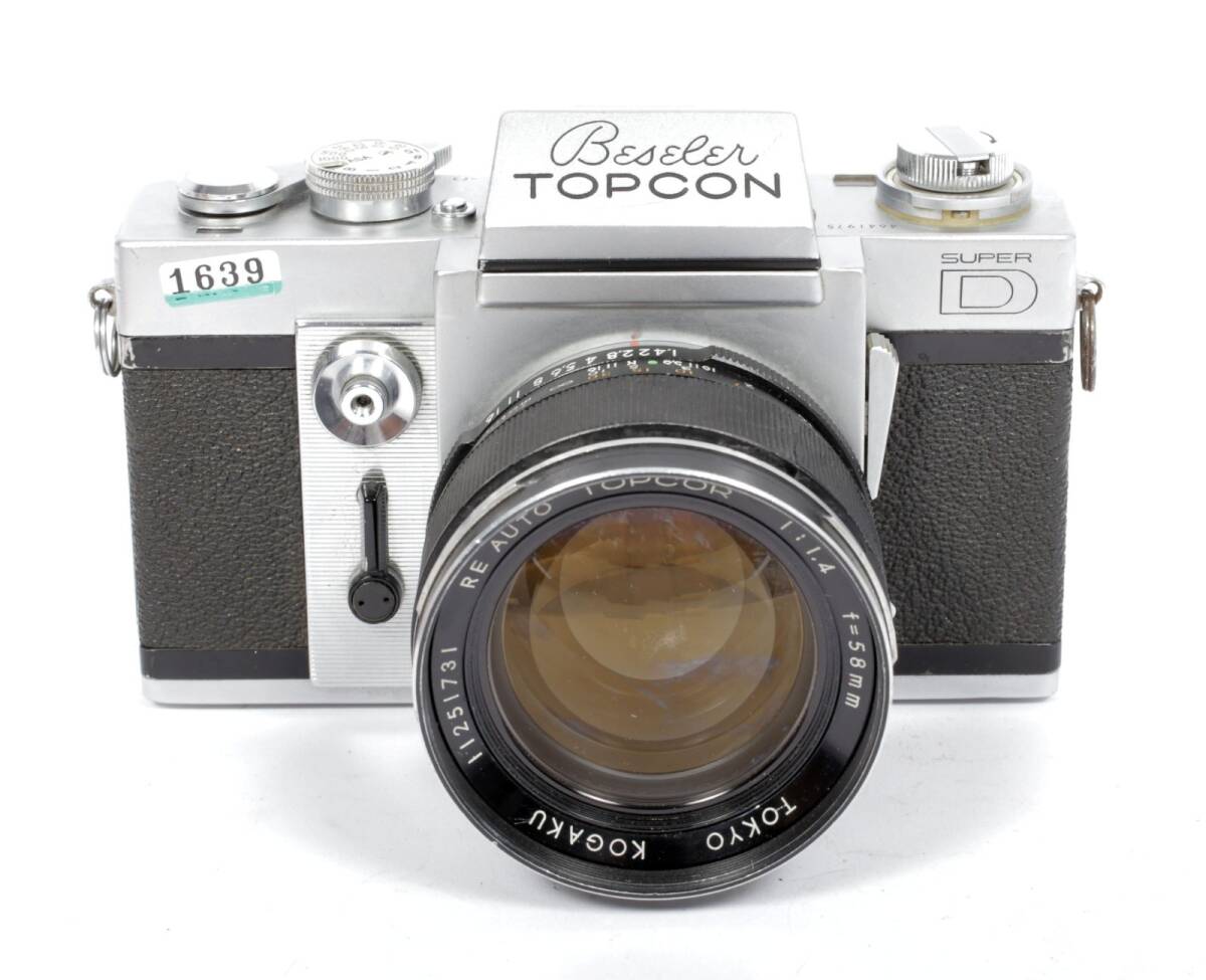 Beseler Topcon SUPER D 35mm SLR Camera 58mm F1.4 Lens Tested [p1214068875]