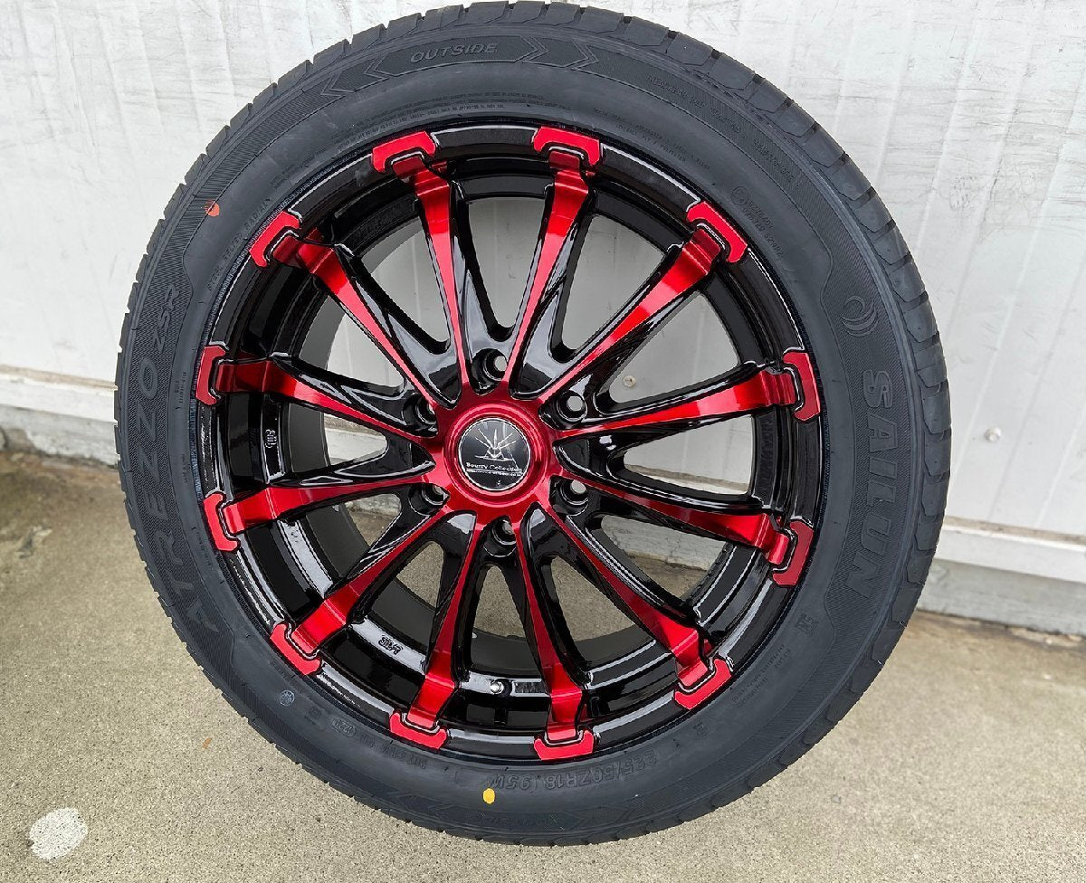 Hiace Regius Ace 200 series tire wheel 18 inch BD12 special tire 225/50R18 new set of 4 for 1 car [r1186557094]