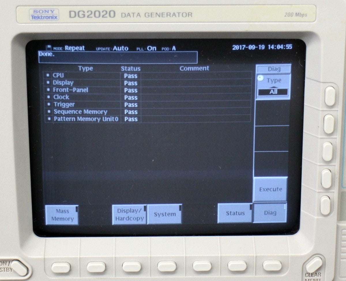 Tektronix DG2020 Data Generator 200MHz [q356912669]