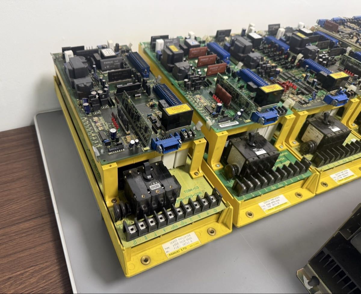 FANUC A06B-6058-H006 X4 Servo Amplifier A06B-6052-H004 A06B-6047-H002 [j1208420619]