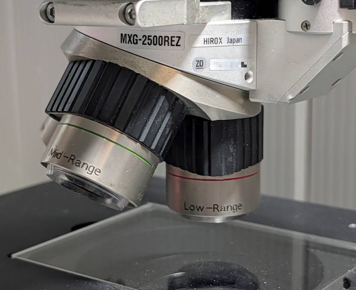 Hirox MXG-2500REZ Digital Microscope Zoom Lens Stand [j1227112950]