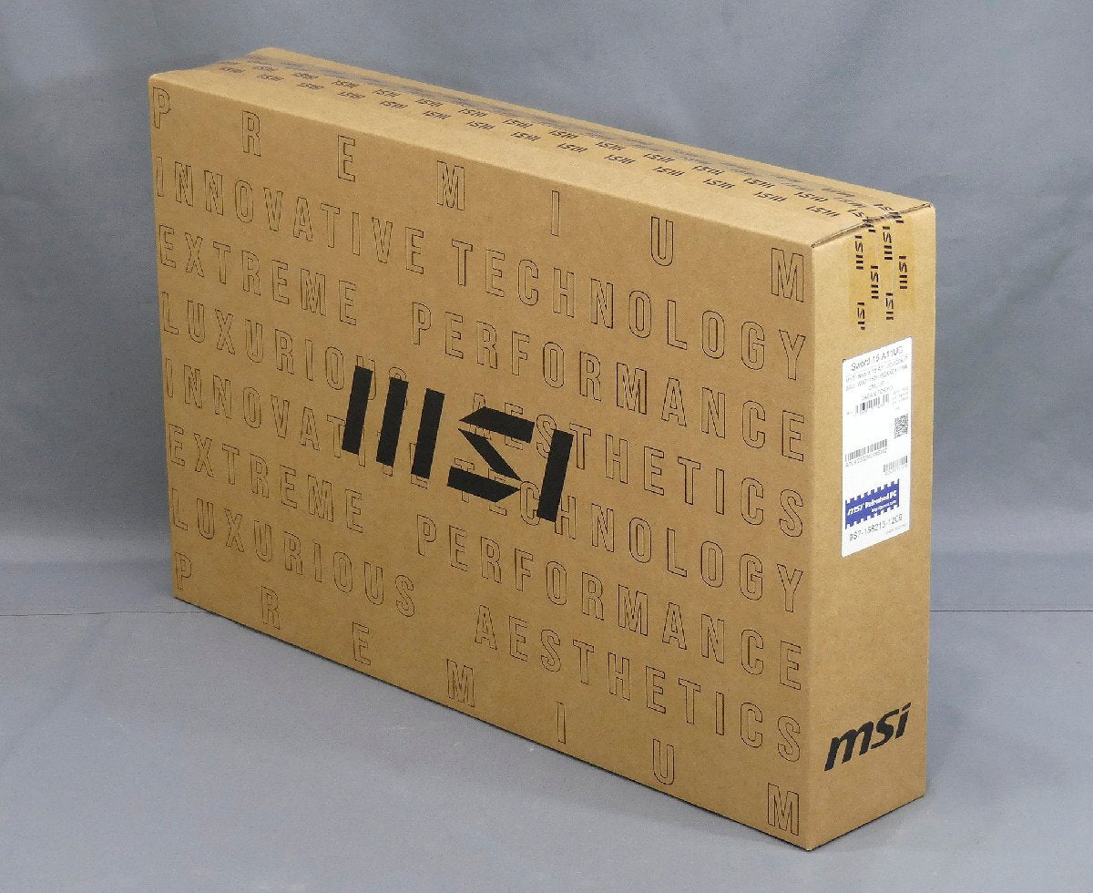 MSI Sword 15 A11UC Gaming Laptop NVIDIA GeForce RTX3050 Core i7-11800H Pure White Unused [1212116474]