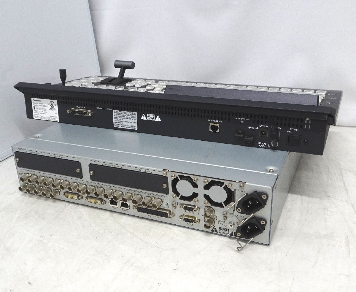 Panasonic AV-HS450 Multi-Format Live Switcher with Control Panel [f1236942031]