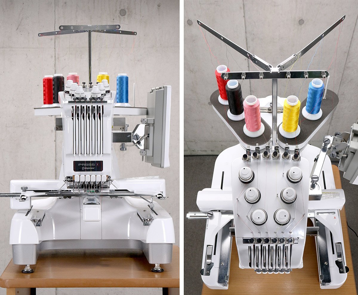 Brother PR655 Embroidery Machine 6-Needle with Embroidery PRO10 Set [o1244822432]
