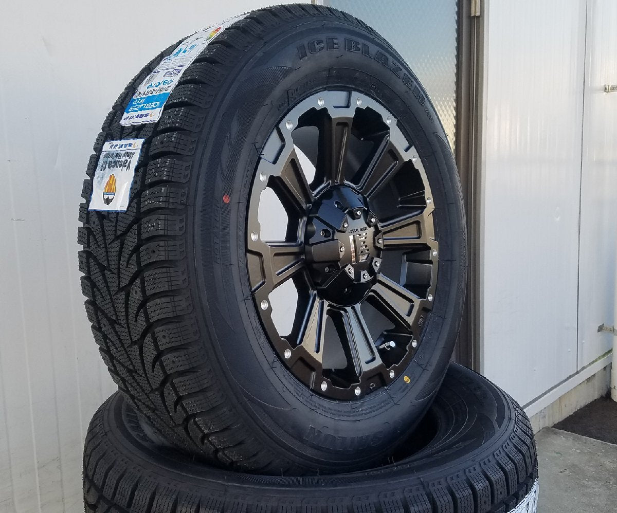 Made in 2024 Ready for Vehicle Inspection Hiace Studless Tire Wheel 16 Inch DeathRock SAILUN 215/65R16 [e1205493707]