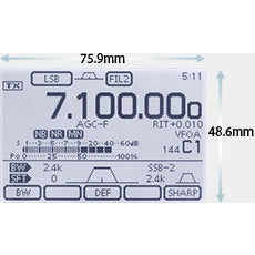 Icom IC-7100 Amateur Radio HF 50MHz 144MHz 430MHz 100W Transceiver [f1185851620]