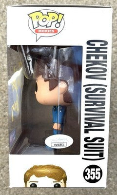 Walter Koenig Star Trek Chekov Signed Funko Pop JSA COA Survival Suit [q1218248645]