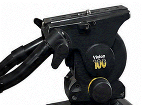 Vinten Vision100 Tripod Head Black with Carbon 3-Stage Legs and Ground Spreader 1 Unit [q1242948808]