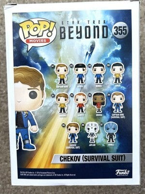 Walter Koenig Star Trek Chekov Signed Funko Pop JSA COA Survival Suit [q1218248645]
