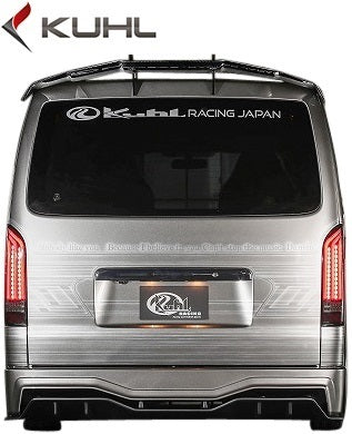 Toyota 200 Series Hiace Type 4 Kuhl Racing Ver1 200V-GT Rear Bumper [v1072924150]