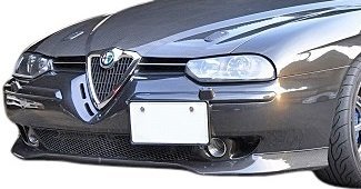 Alfa Romeo 156 Front Lip Spoiler Carbon Aero Parts 1997-2003 Sedan Sports Wagon [f1066604190]